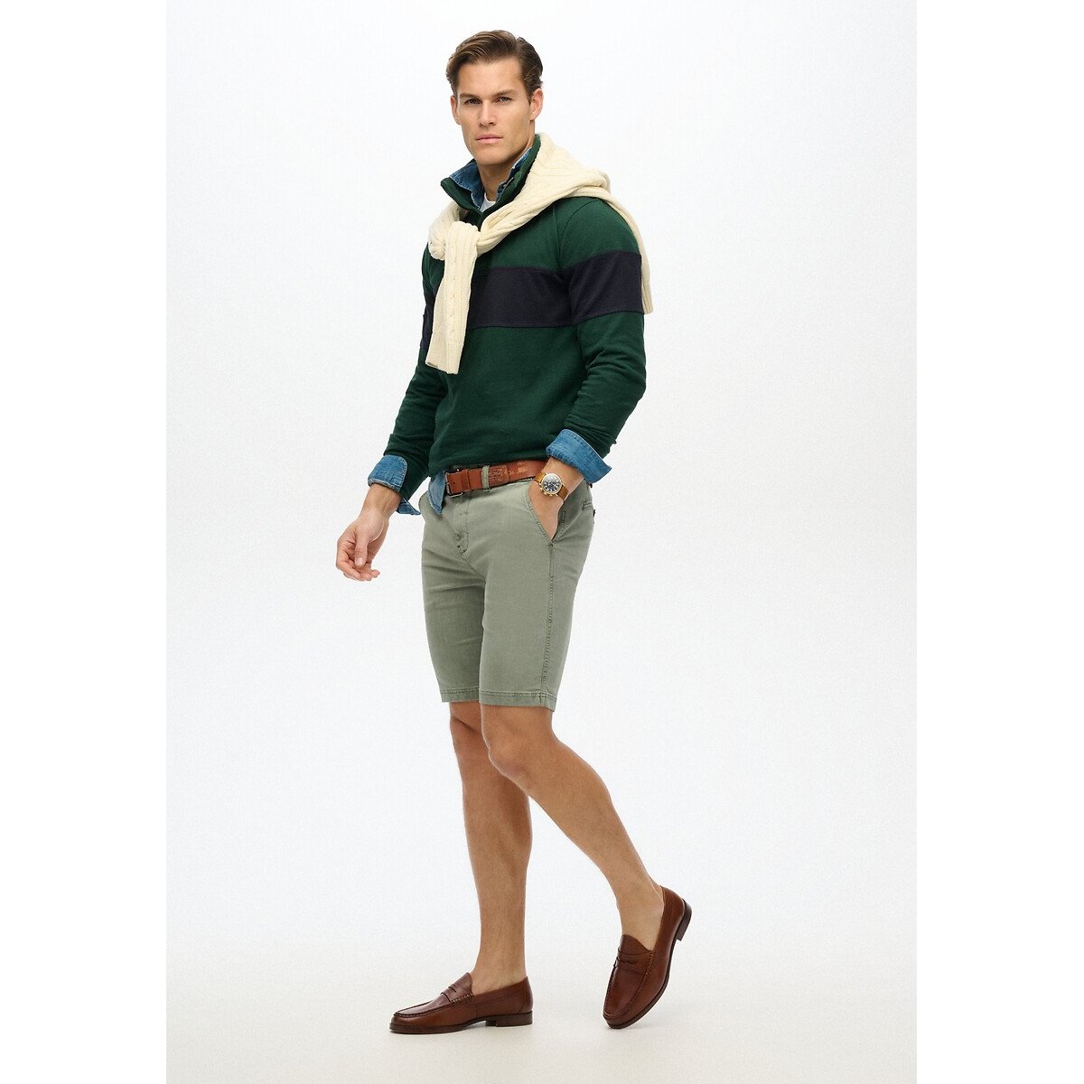 Vintage Shorts green, SUPERDRY