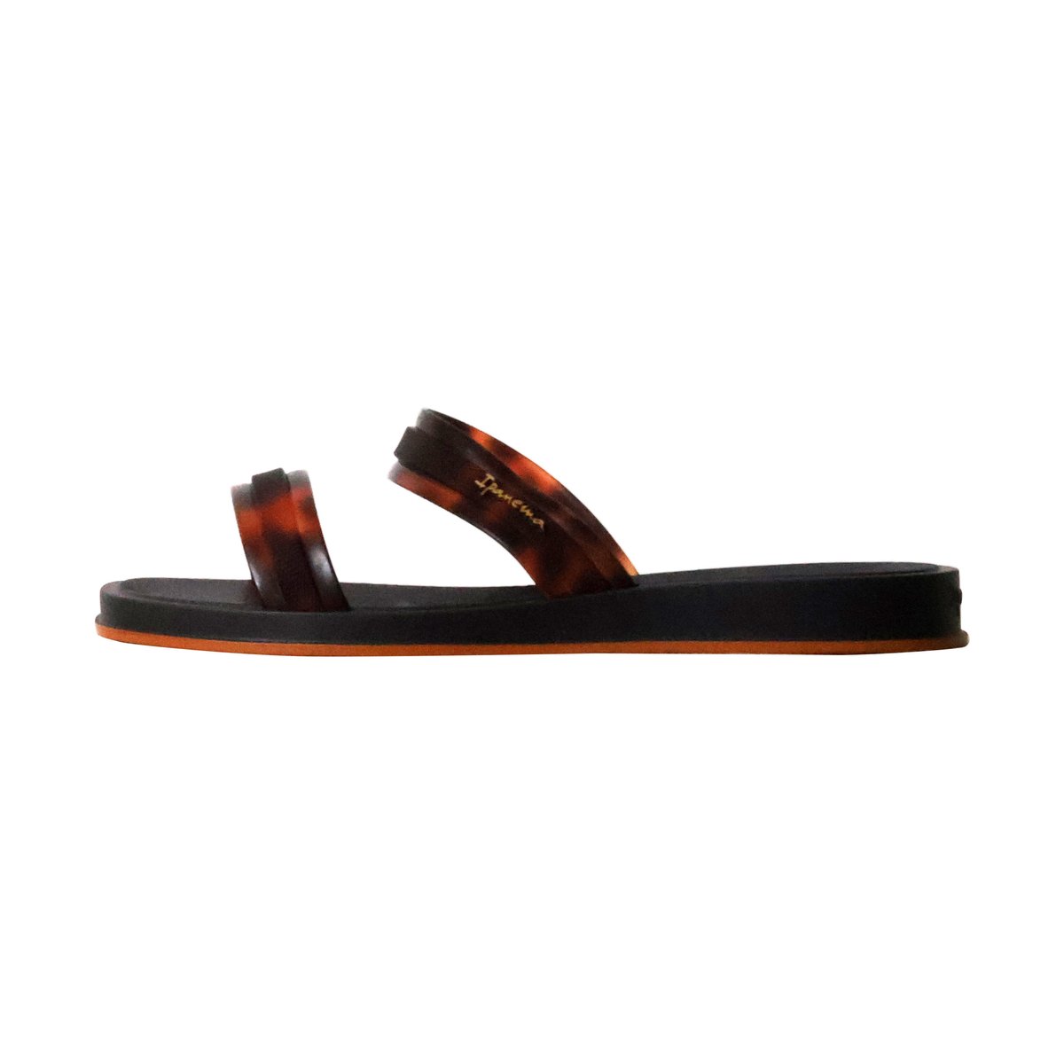 Sandales à Enfiler Glow Trendy Slide noir/turtle/marron, IPANEMA