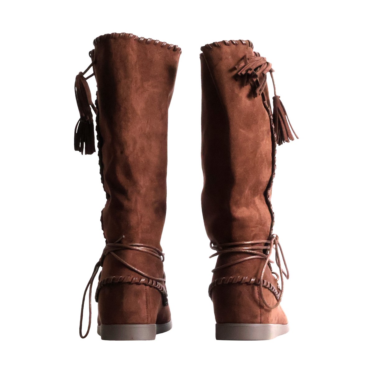 Bottes à Lacets marron, ENZA NUCCI