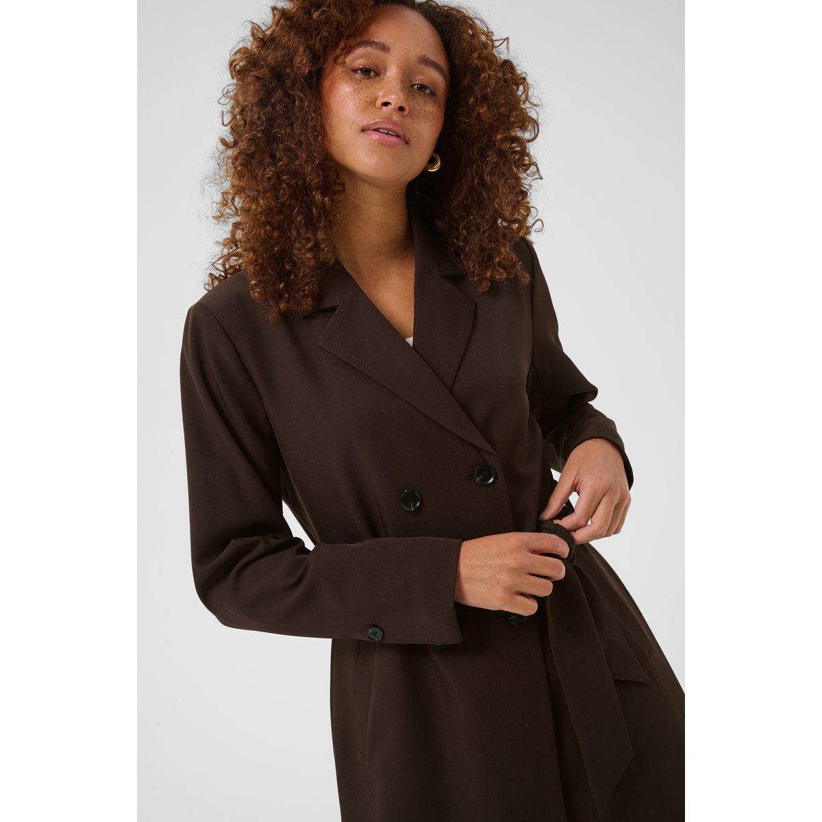 Blazer marron coffee bean, KAFFE