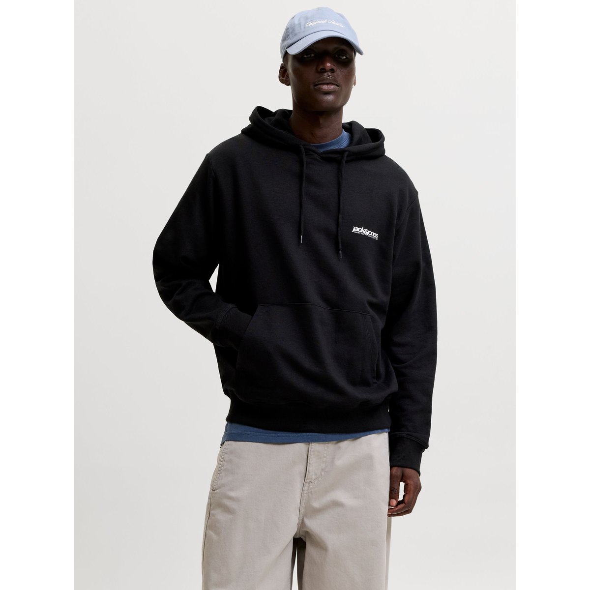 Sweat À Capuche noire - black, JACK & JONES