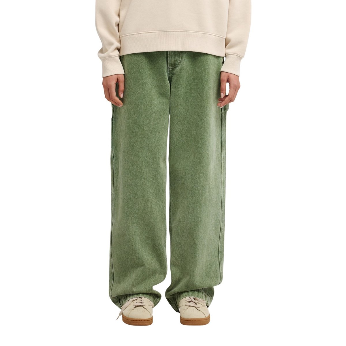Jean workwear COLOR DENIM vert deep forest, ELEMENT