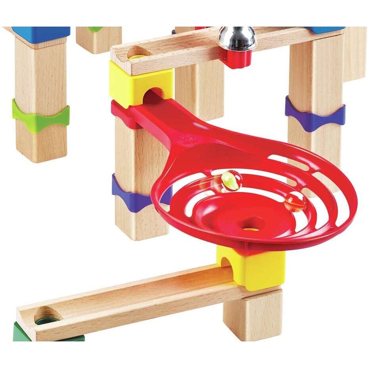 Marble run - Circuit de billes Cascade multicolore, HAPE