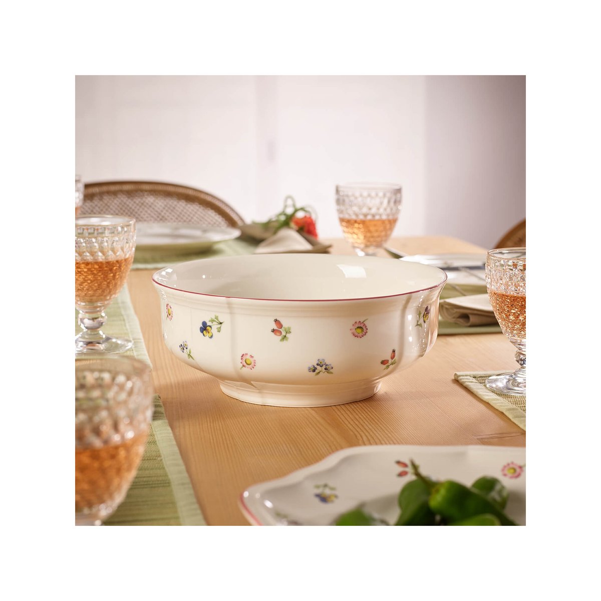 Saladier PETITE FLEUR blanc, VILLEROY & BOCH