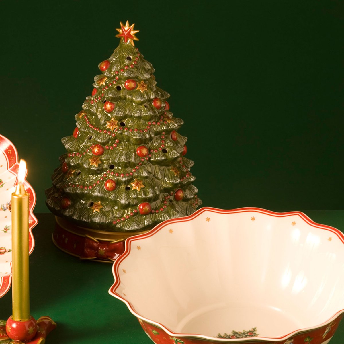 Sapin De Noël Avec Boîte À Musique TOY'S DELIGHT vert, VILLEROY & BOCH