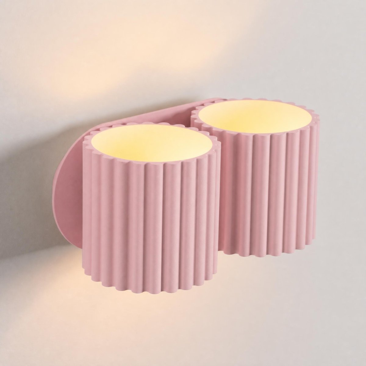 Applique murale Aluminium Rose G9 2 Aura rose, EDEN