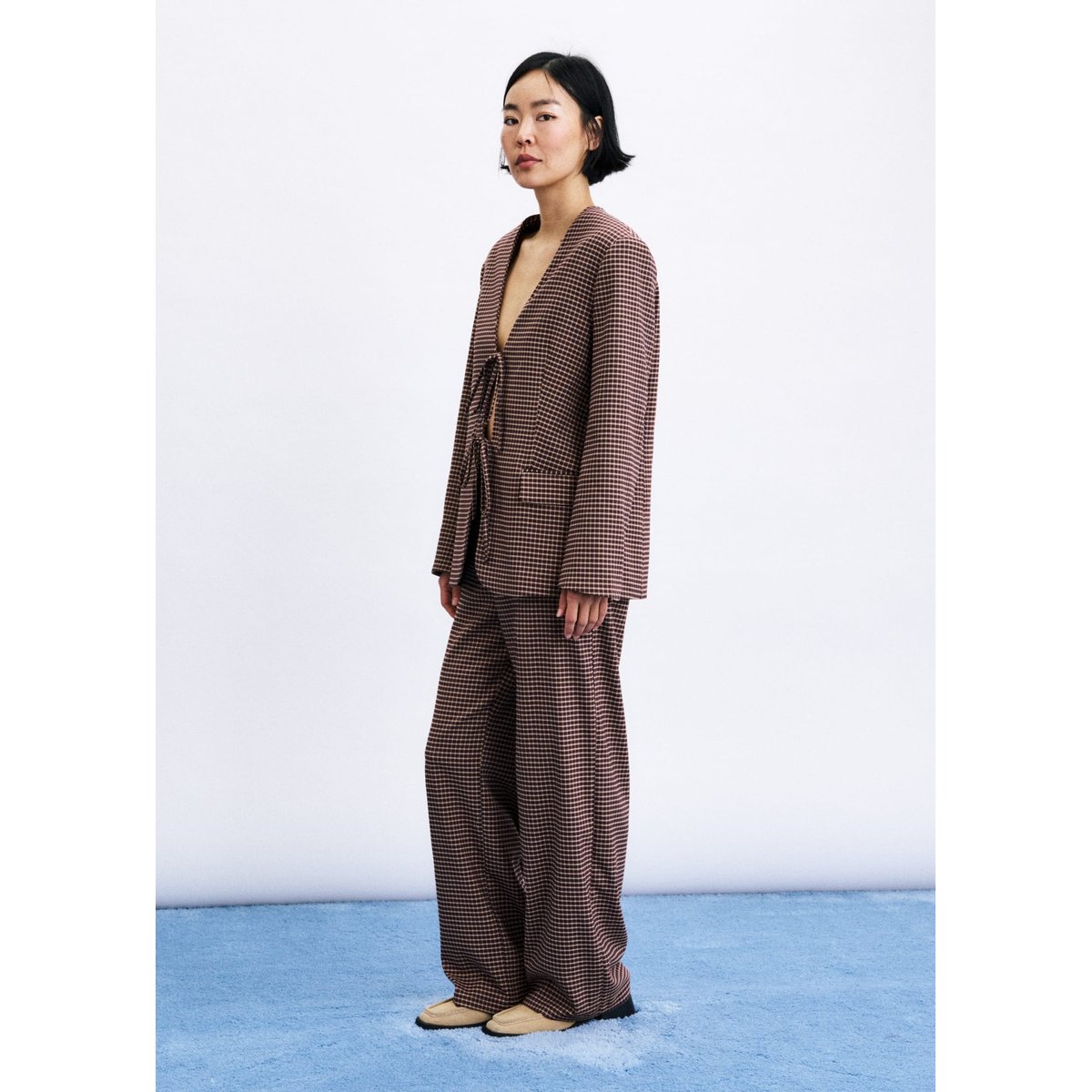 Blazer Carnaby en coton CARNABY vert kaki, FRNCH