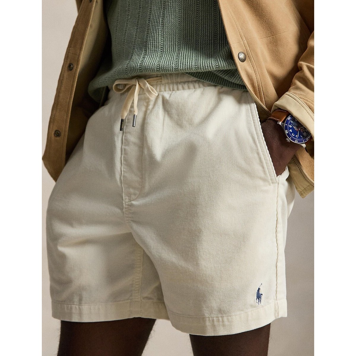 Calções branco, POLO RALPH LAUREN