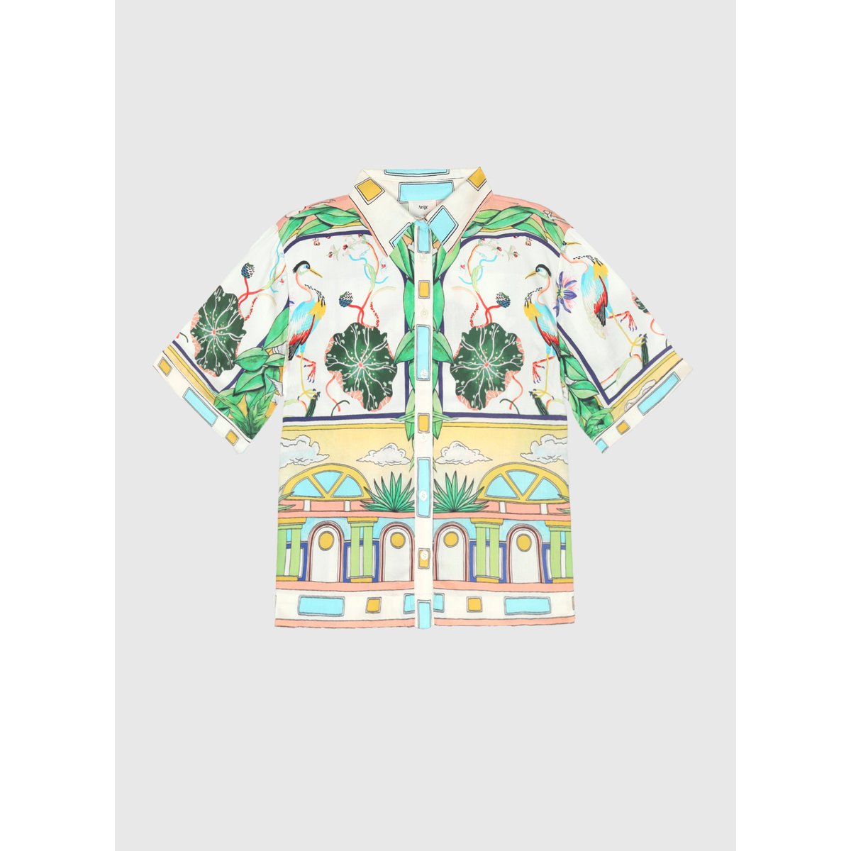 Chemise SILVALY naturalia ciel, AN'GE