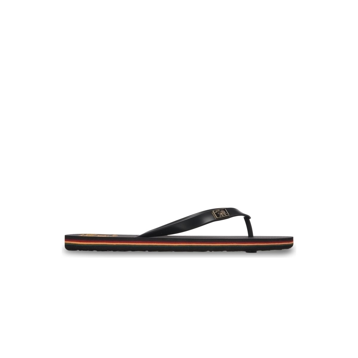 Tongs BOB MARLEY MOLOKAI noir black, QUIKSILVER