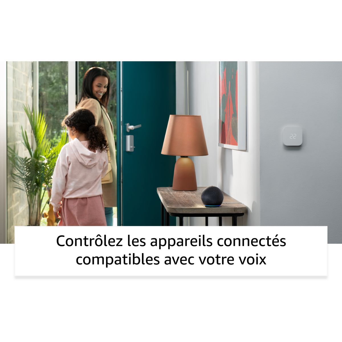 Assistant vocal Echo Dot 5 Blanc blanc, AMAZON