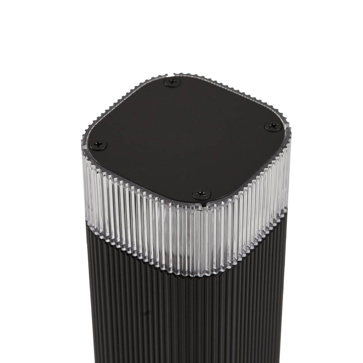 Luminaire extérieur en métal moderne, Halvar noir, LINDBY