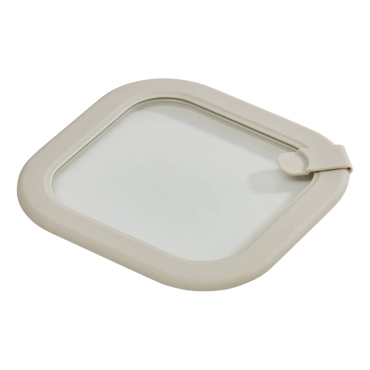 Boîte de conservation carrée en verre 0,8L SILEAT transparent, 5FIVE SIMPLY SMART