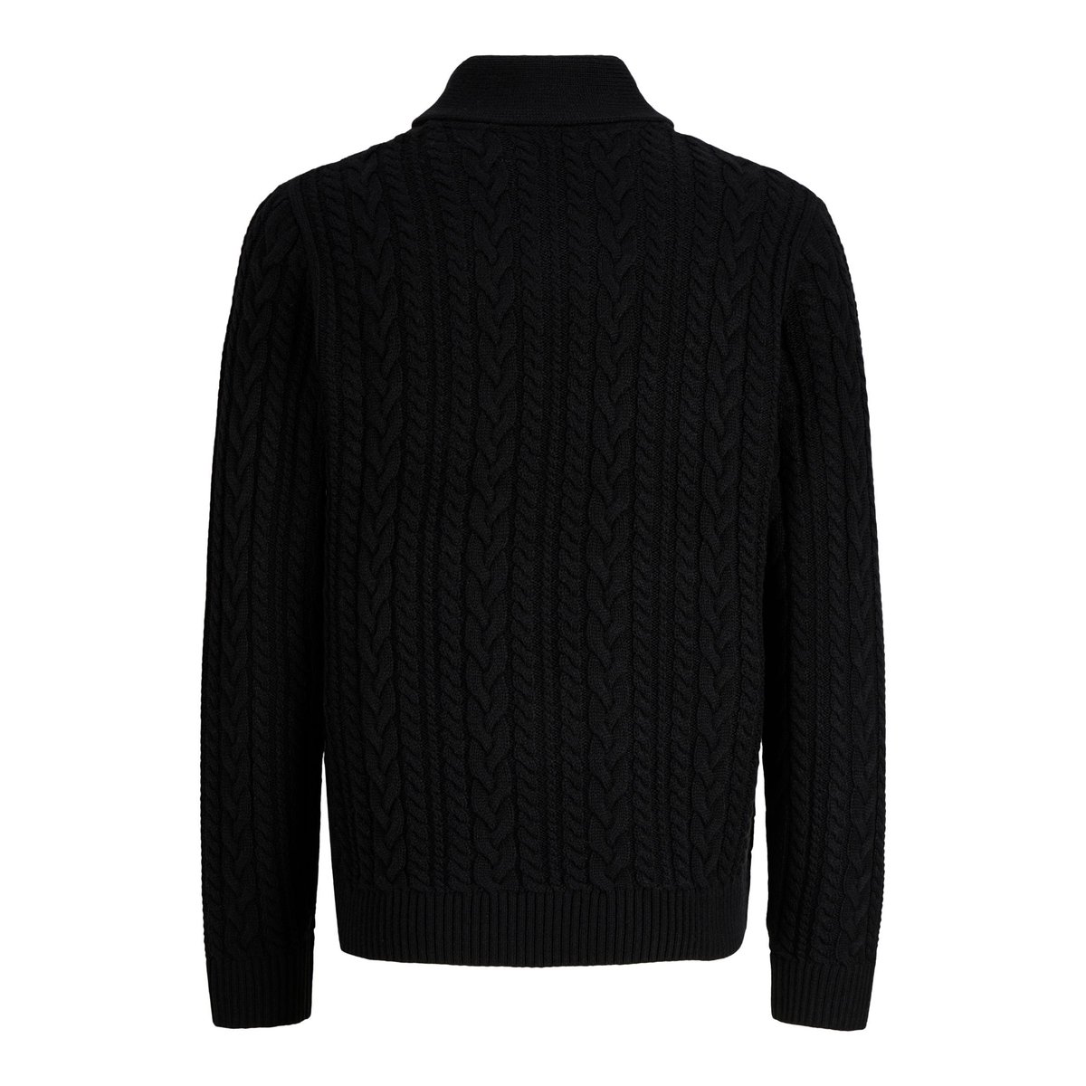 Pull En Maille black 1, JACK & JONES