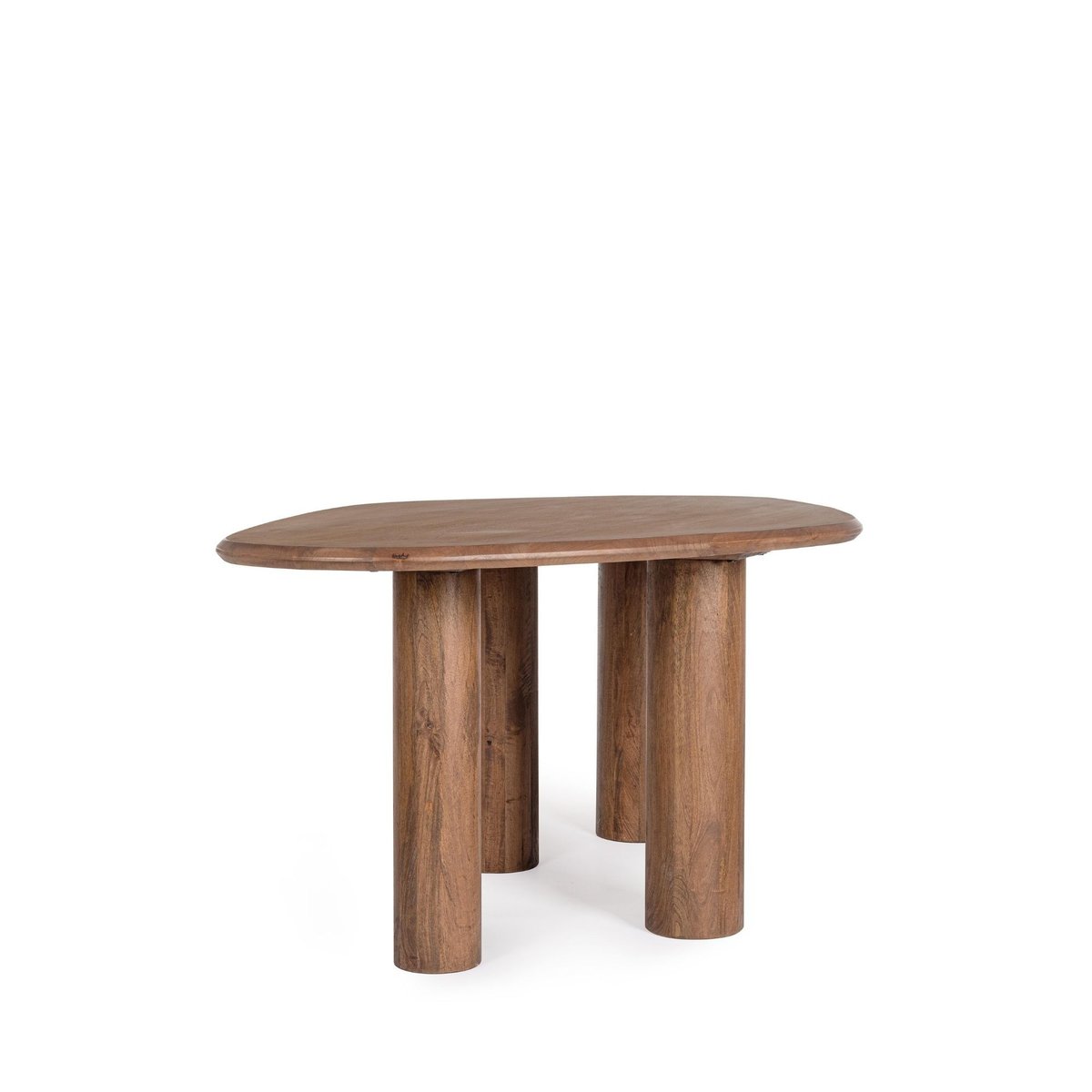 Table à manger ovale en manguier 8 personnes L200 - BLAS bois foncé, HELLIN, DEPUIS 1862