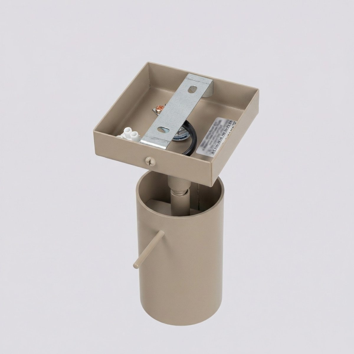 Applique murale Taupe GU10 1 RING taupe, EDEN