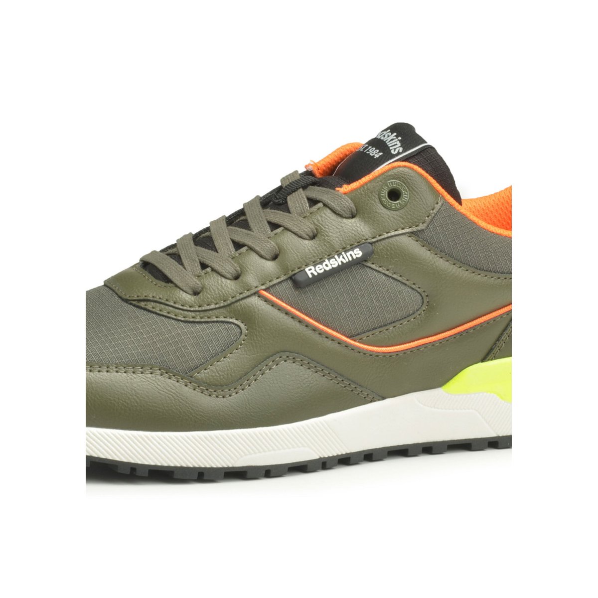 Baskets Ganja kaki/orange/ vert, REDSKINS