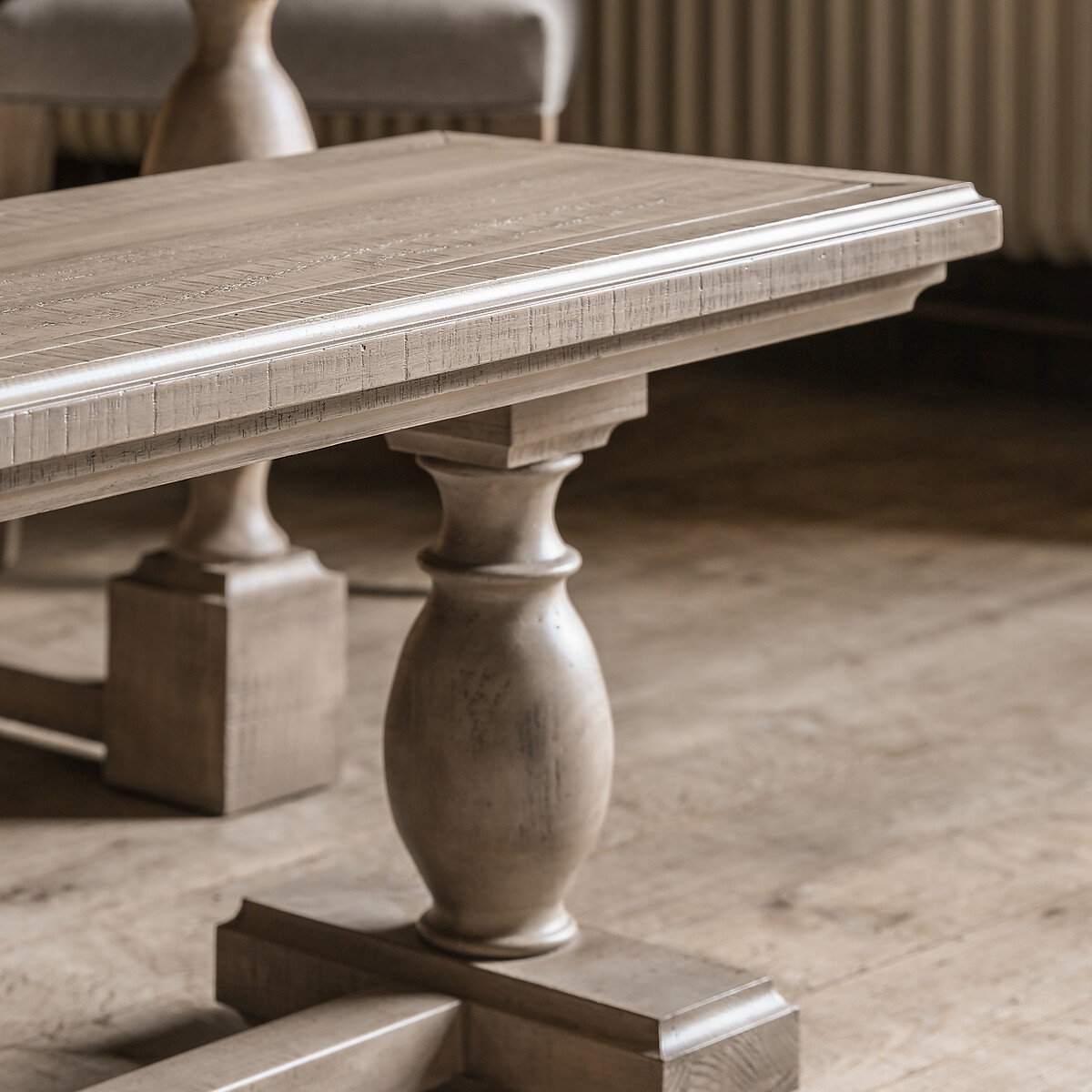 Vinton American Pine 3 Seater Dining Bench (160 cm) natural, ÉDITÉ