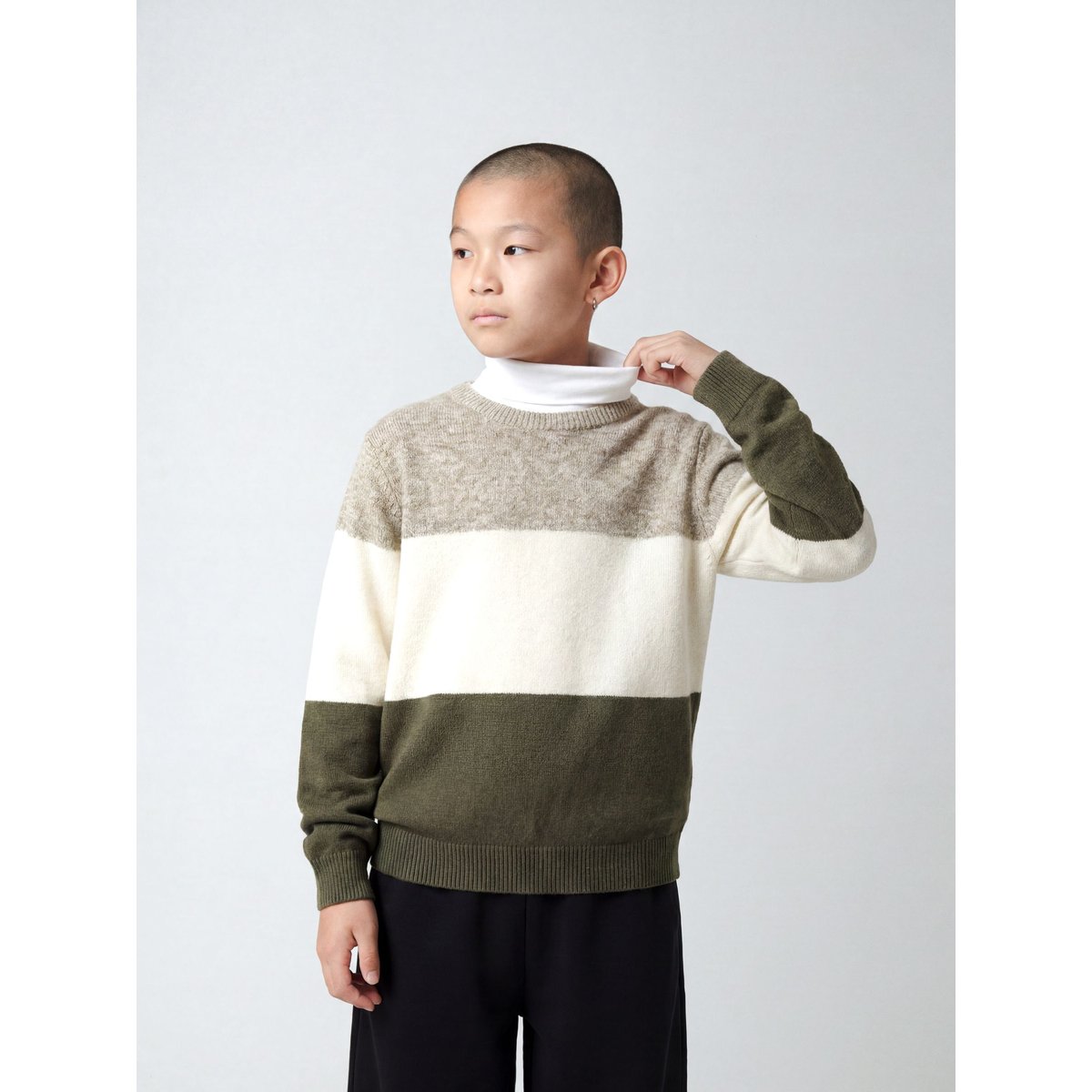Pull En Maille vert - mermaid1, NAME IT