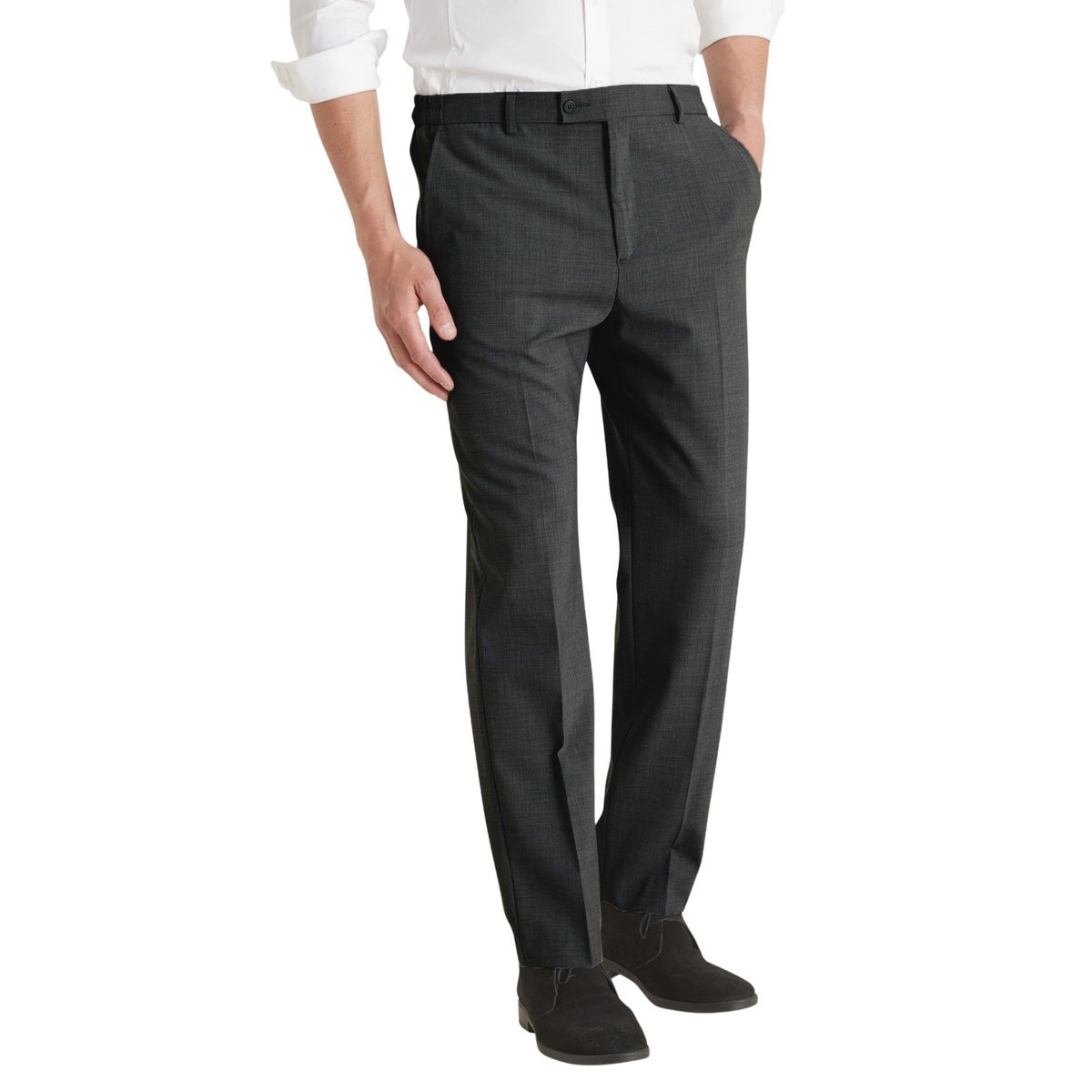 Pantalon ville élastiqué gris, DAXON