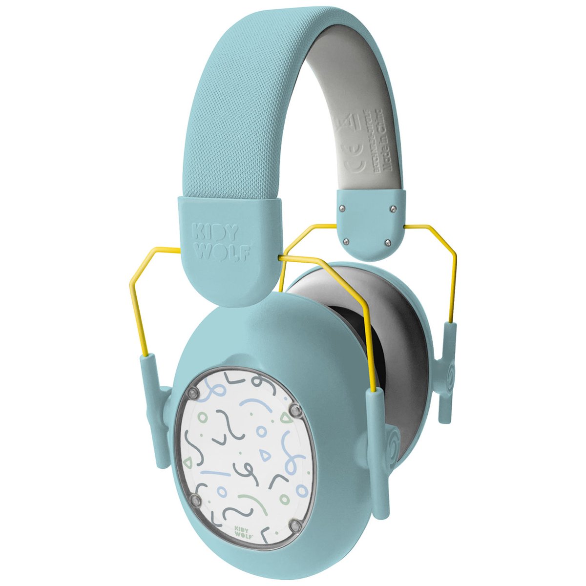 Casque anti bruit enfant KIDYNOISE bleu, KIDYWOLF