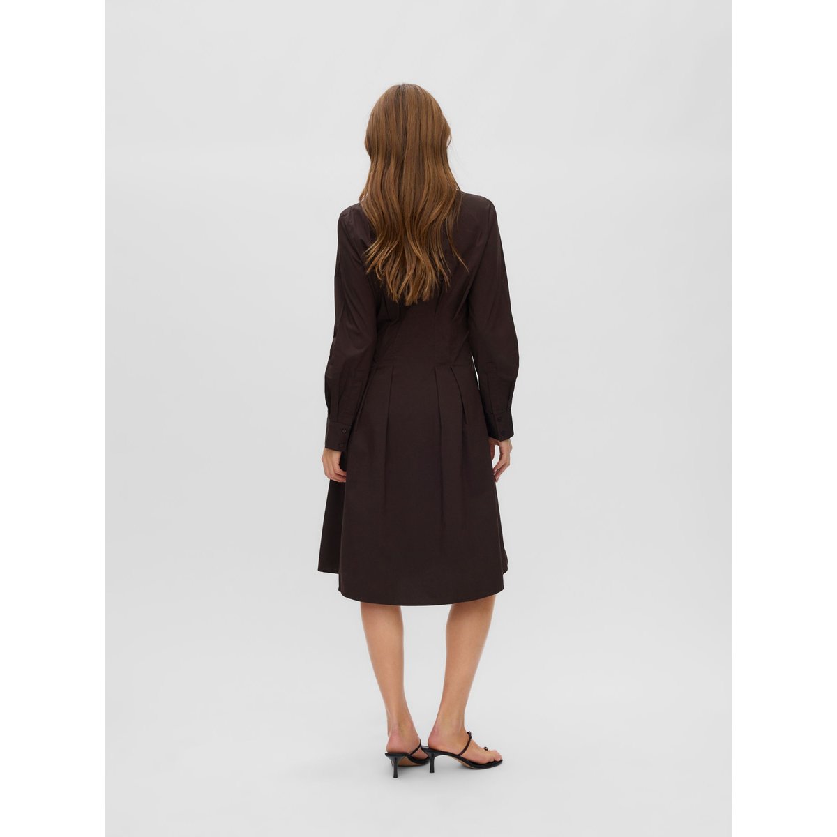 Robe marron - chocolate torte 1, VERO MODA