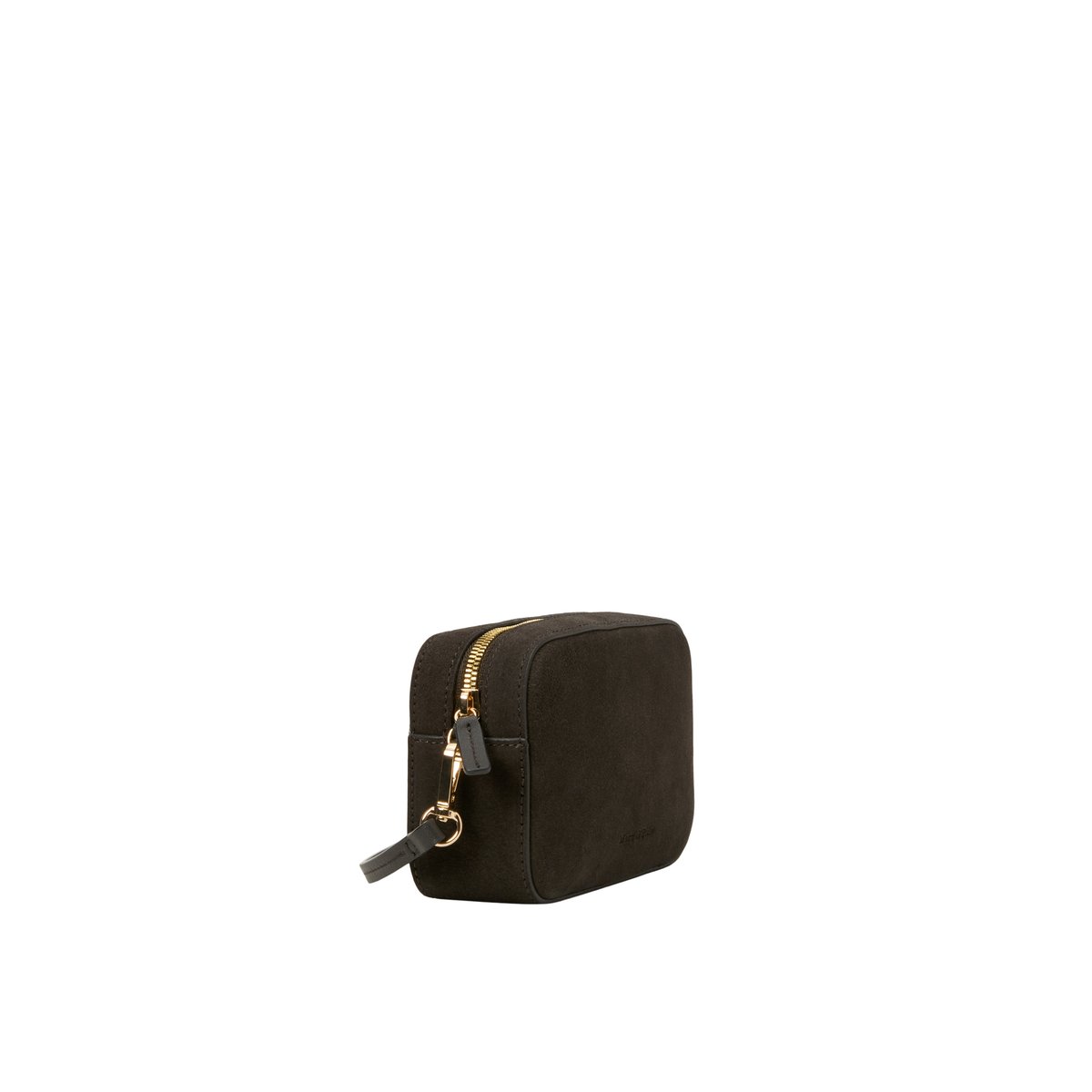 Sac à bandoulière modèle Liana en cuir velours souple gris, MARC O'POLO