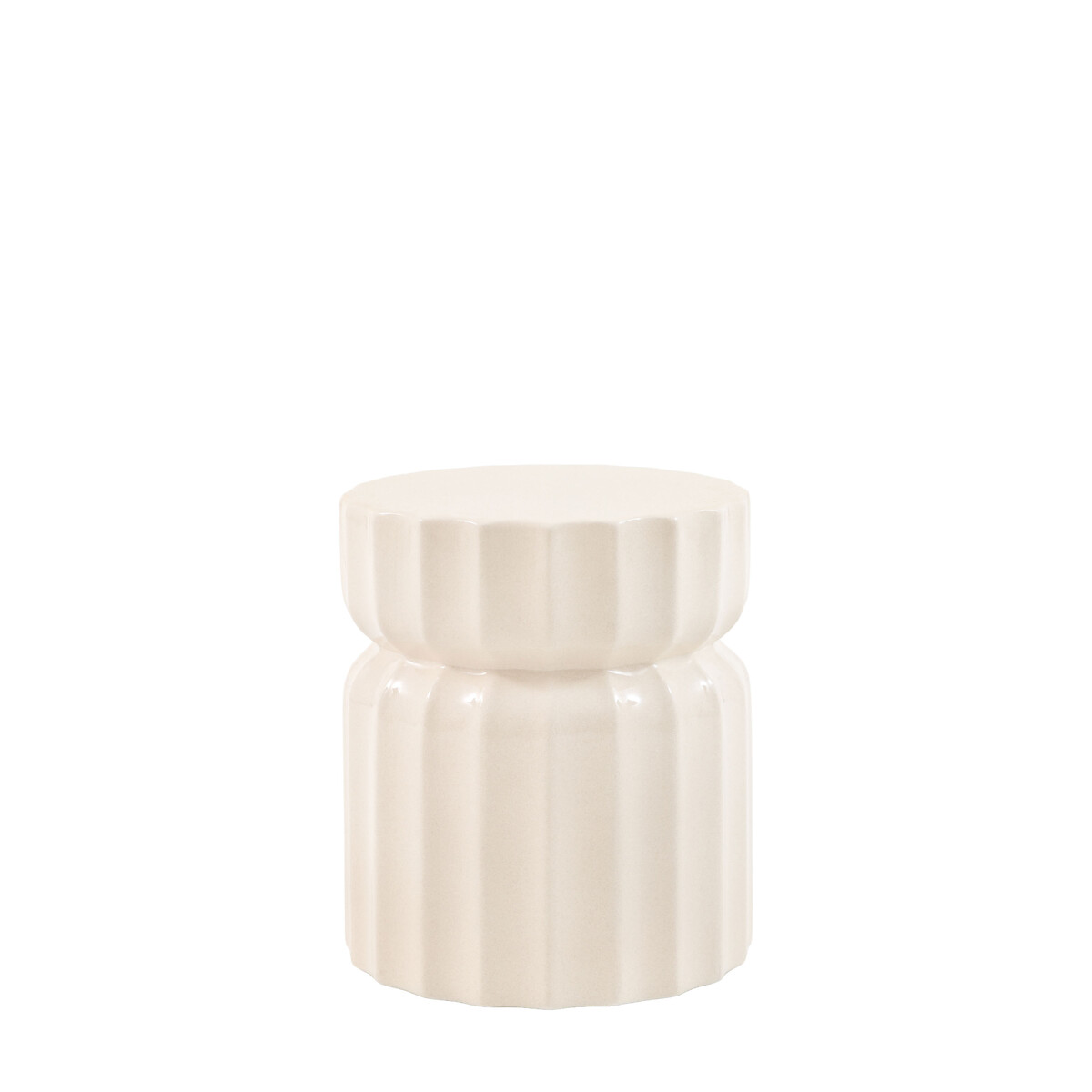 Como Concrete Indoor/Outdoor Side Table cream, ÉDITÉ