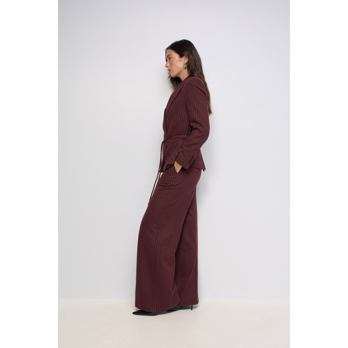 BLAZER RAYÉ marron, SALSA JEANS