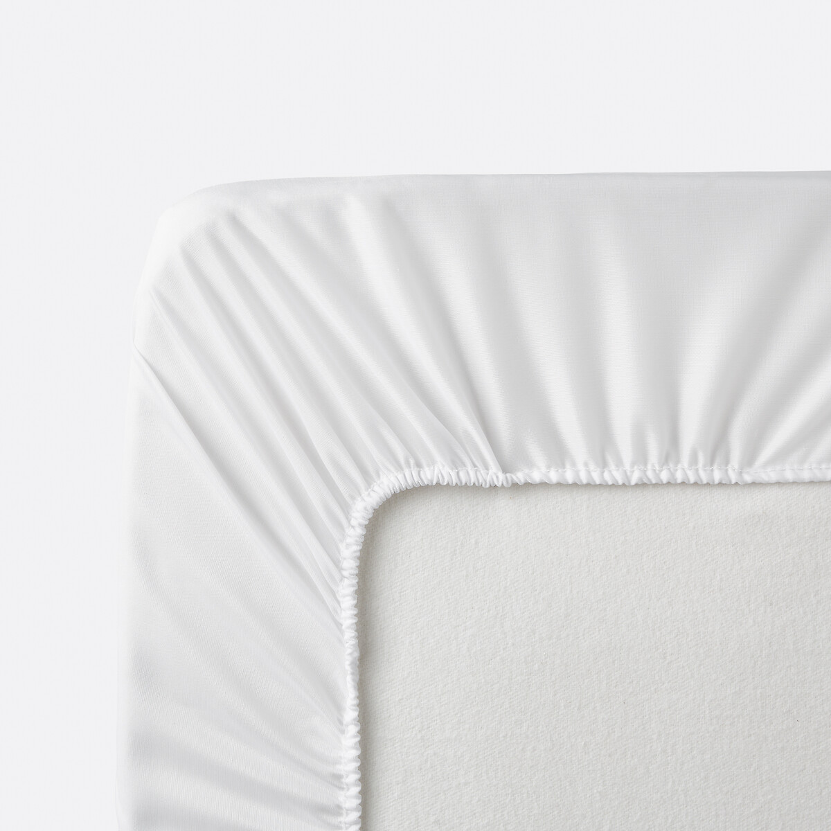 Protège-matelas, en microfibre, imperméable, hauteur maxi 27 cm blanc, LA REDOUTE INTERIEURS