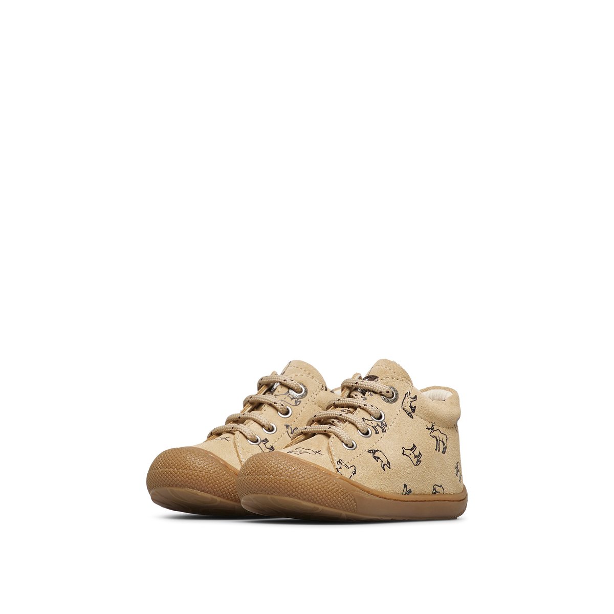 Chaussures premiers pas en suède COCOON beige-, NATURINO