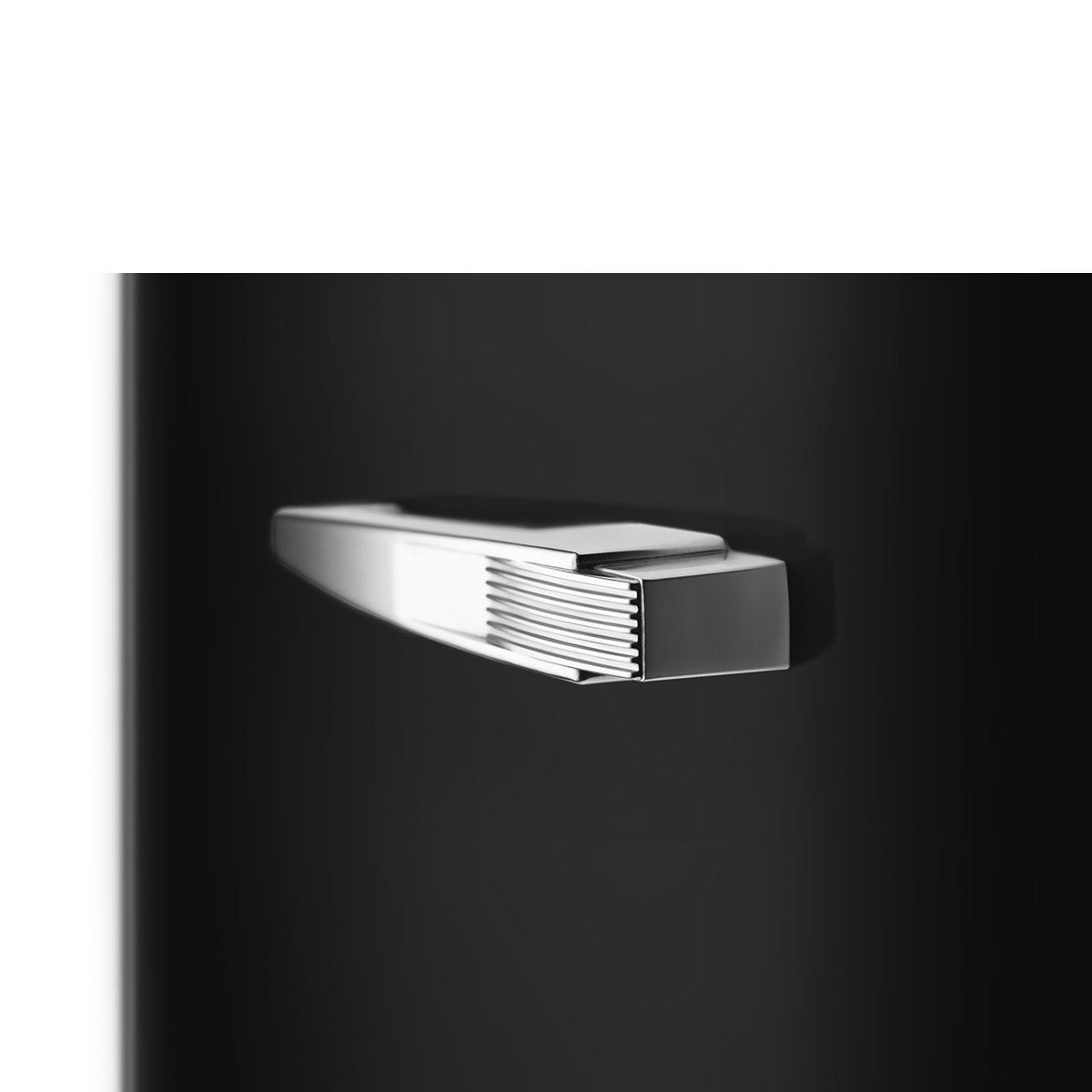 Réfrigérateur 1 porte poignée à droite FAB28 noir brillant, SMEG