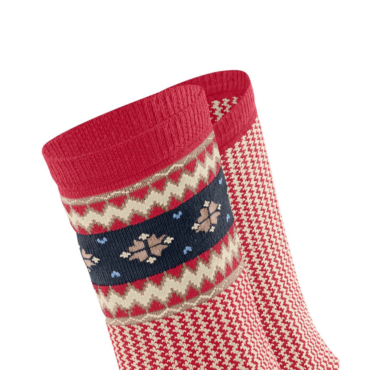 Chaussettes pour bottes Scandi 2-Pack Opaque rouge, ESPRIT