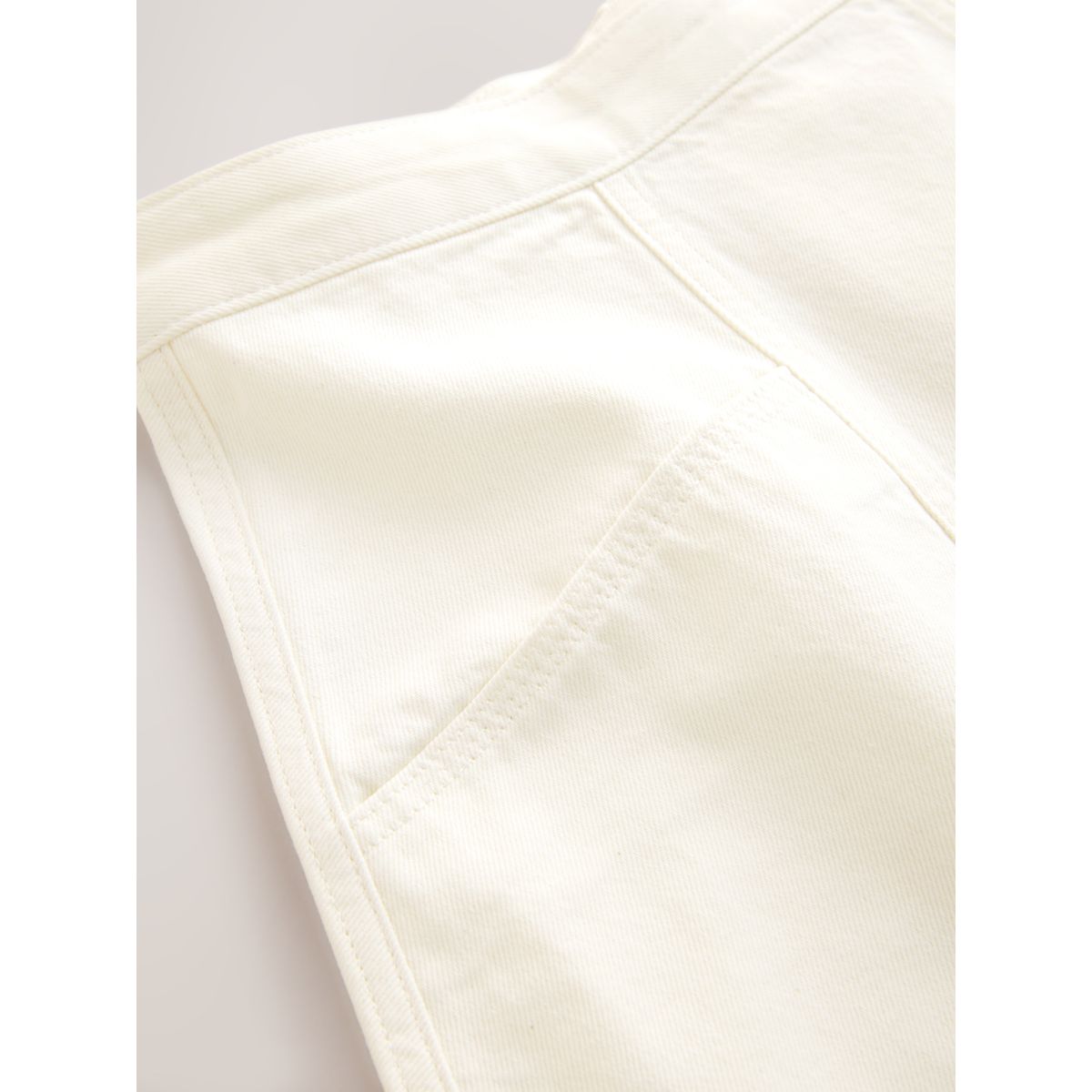 Jupe longue en jean blanc, NEXT