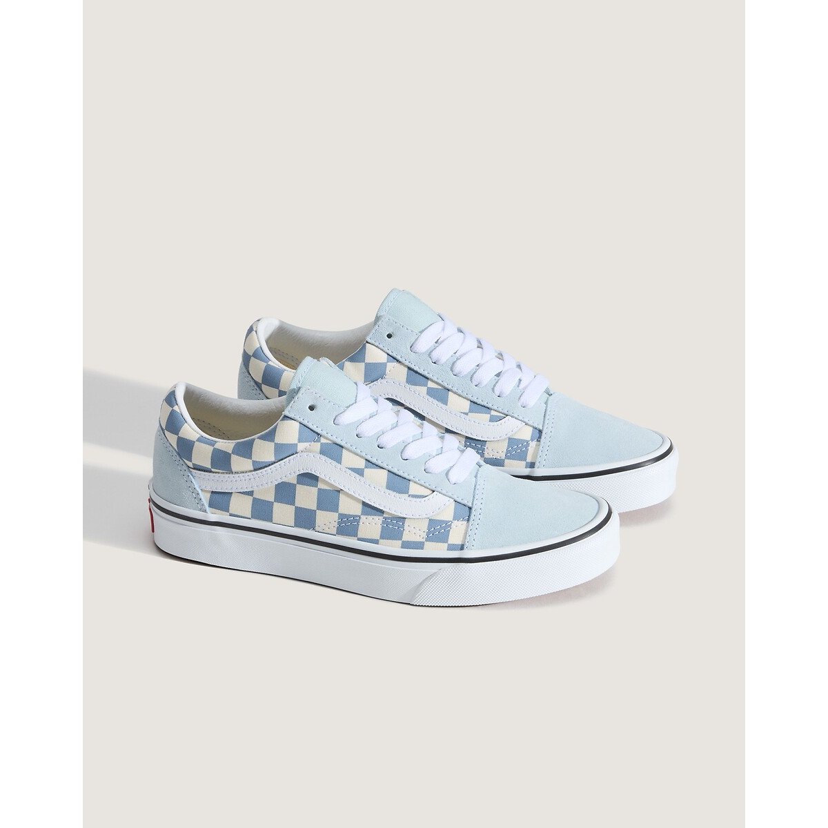 Baskets OLD SKOOL bleu ciel/blanc, VANS