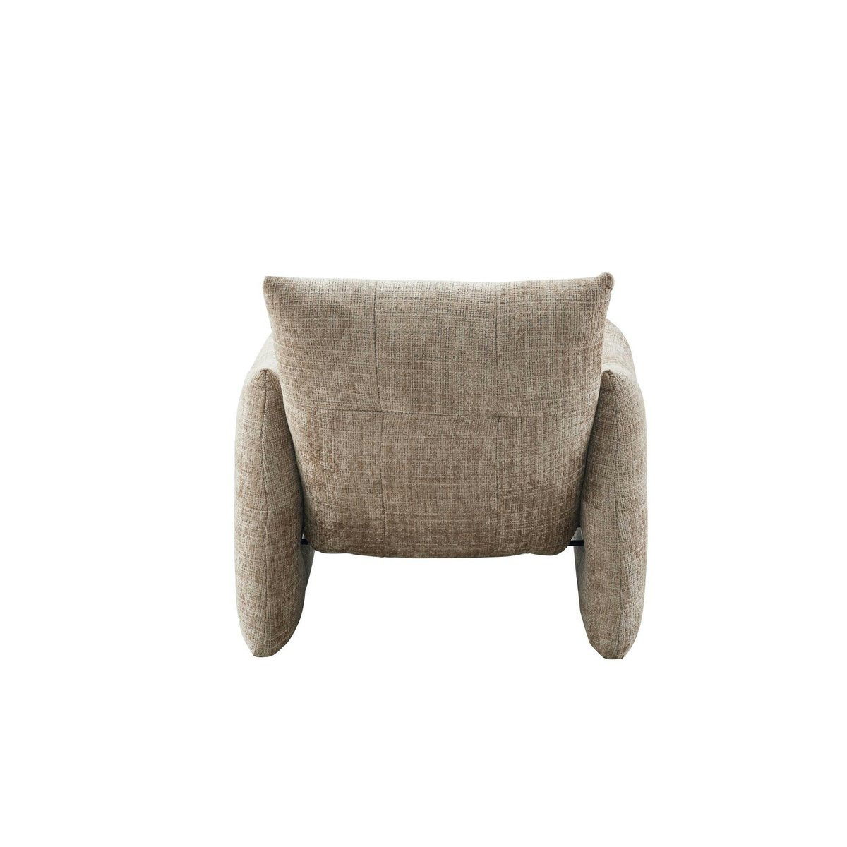 Fauteuil de salon à grands accoudoirs CORTINA beige, PIER IMPORT