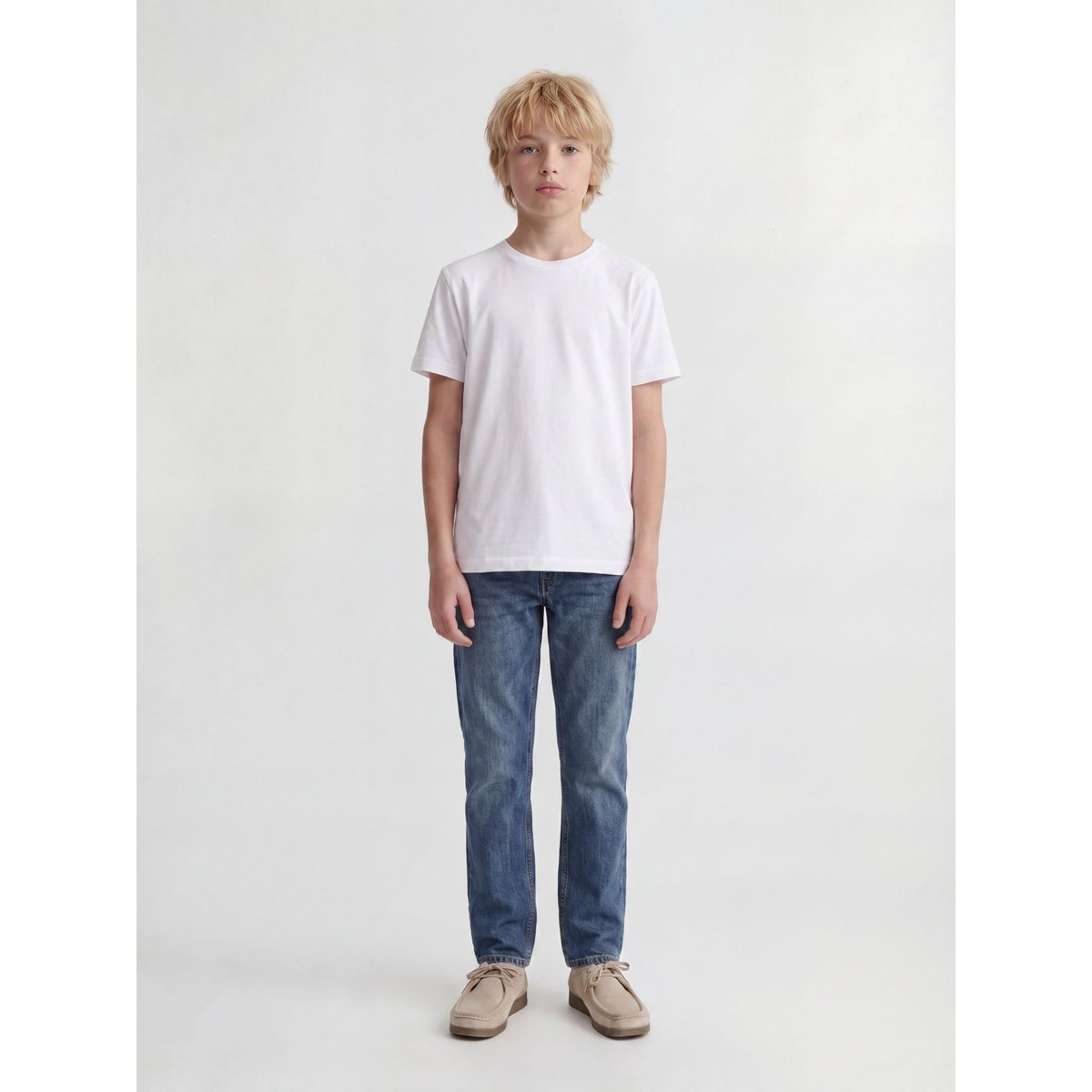 Jean Coupe Décontractée blue denim, JACK & JONES JUNIOR