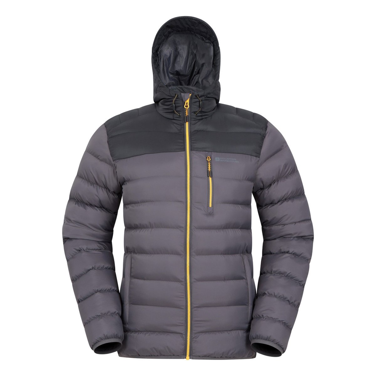 Veste matelassée LINK gris foncé, MOUNTAIN WAREHOUSE