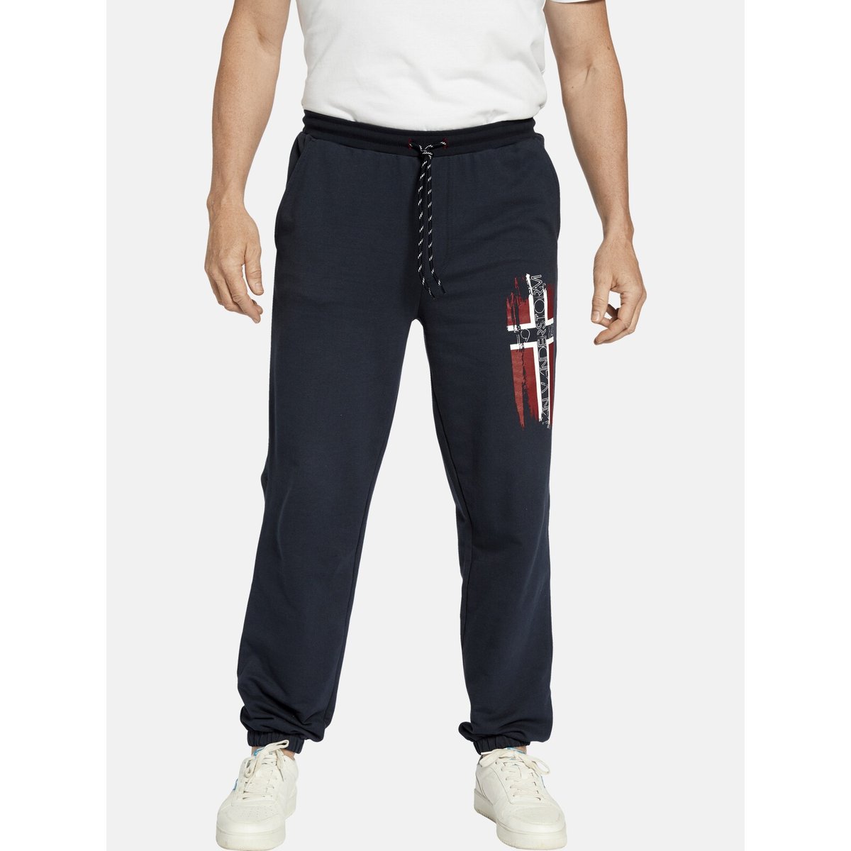 Pantalon de jogging VEGAR bleu foncé, JAN VANDERSTORM