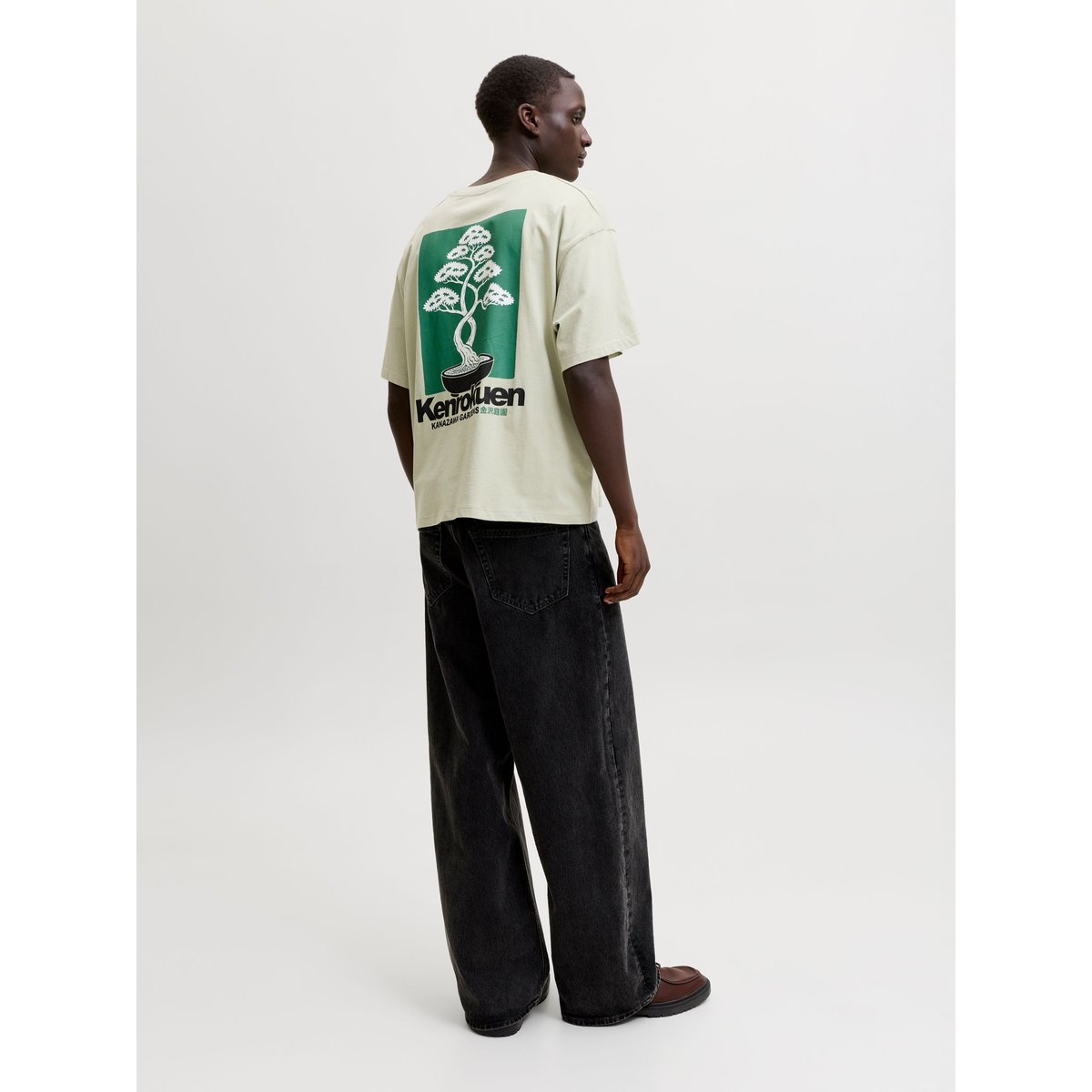 T-Shirt desert sage, JACK & JONES