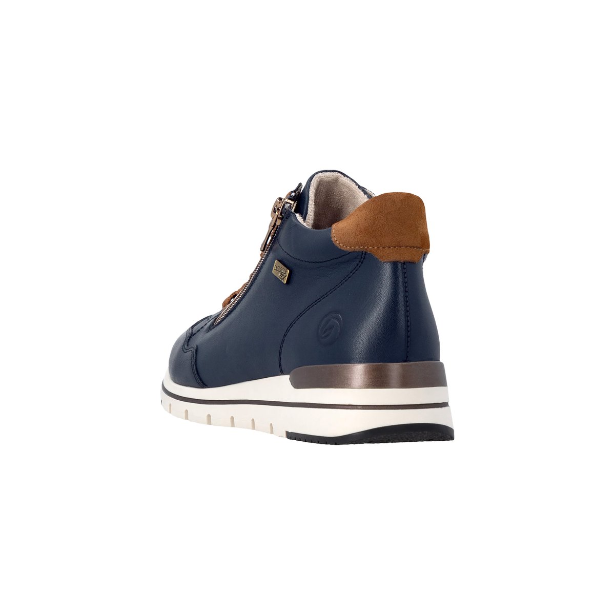 Basket Cuir bleu comb, REMONTE