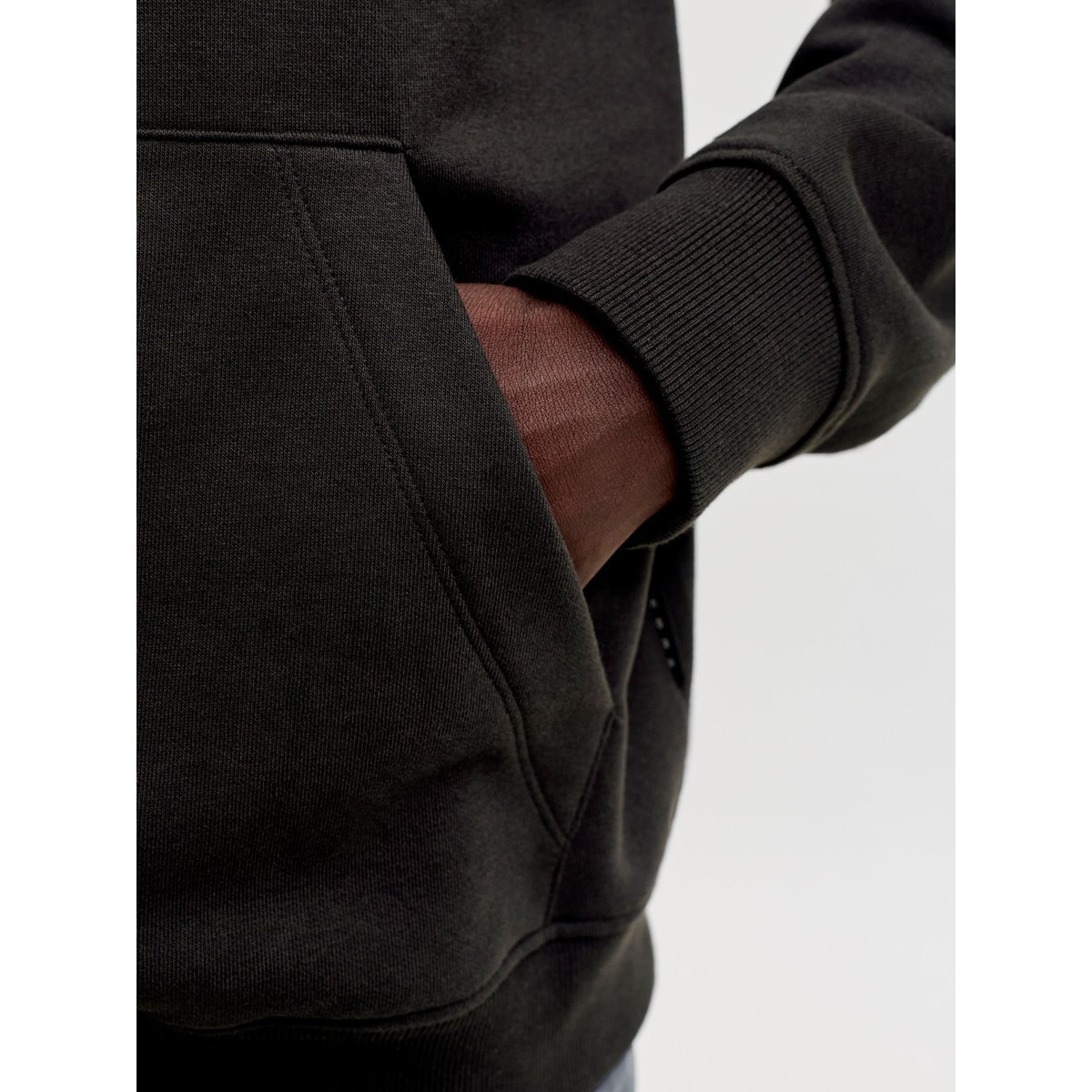 Sweat À Capuche black 1, JACK & JONES