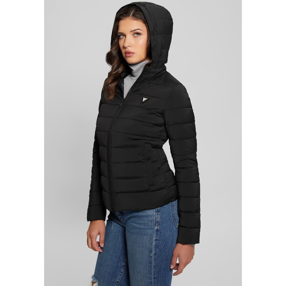 Doudoune Slim noir, GUESS
