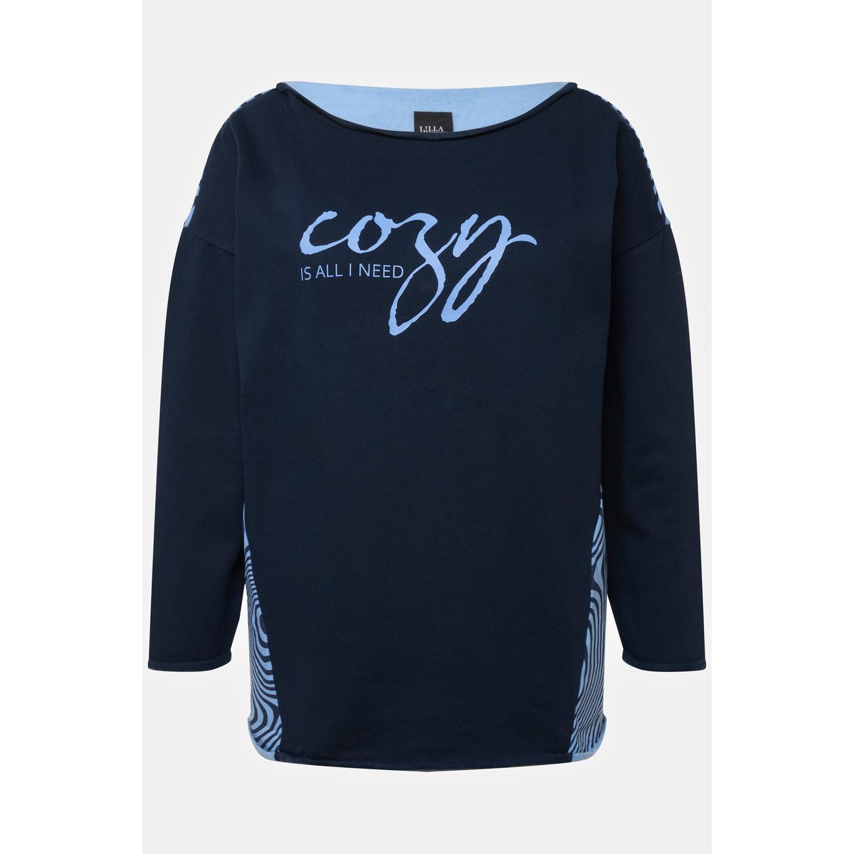 Sweat-shirt d'intérieur bleu nuit, ULLA POPKEN
