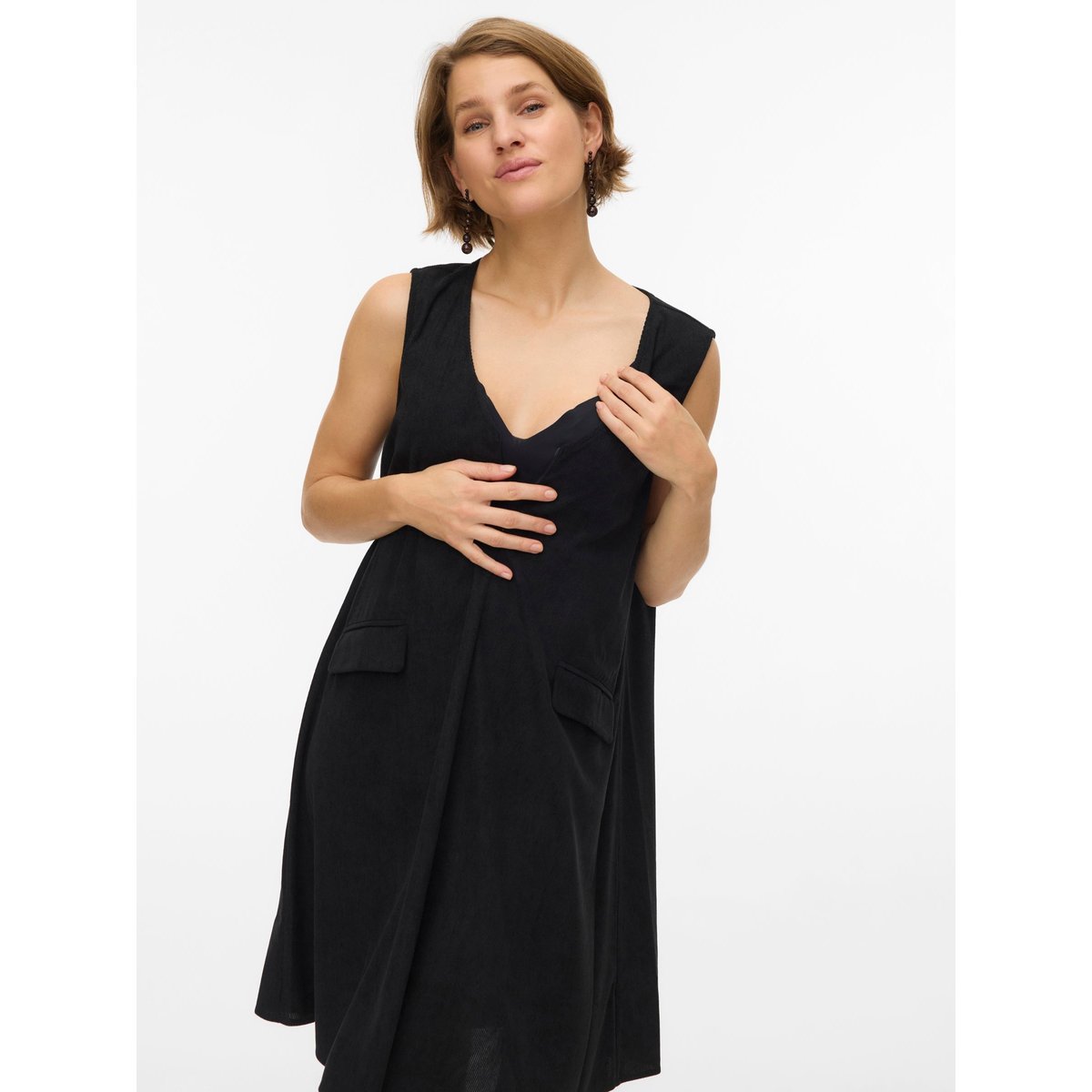 Robe noire - black, MAMA LICIOUS