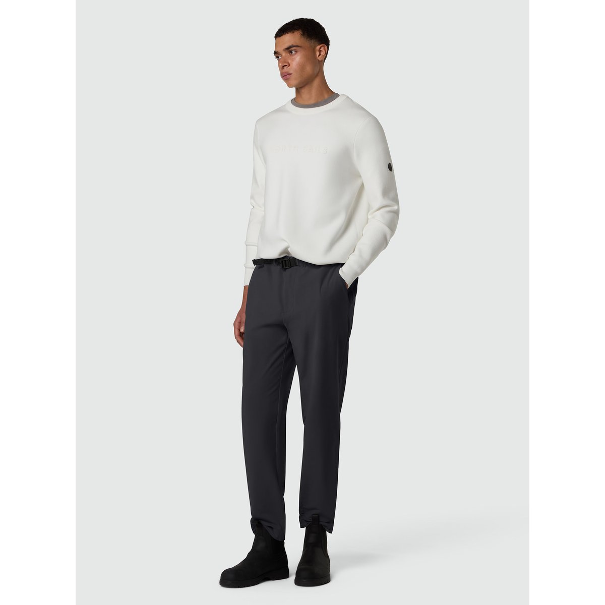 Ceinture élastique à coupe régulière, pantalon long fantôme, NORTH SAILS
