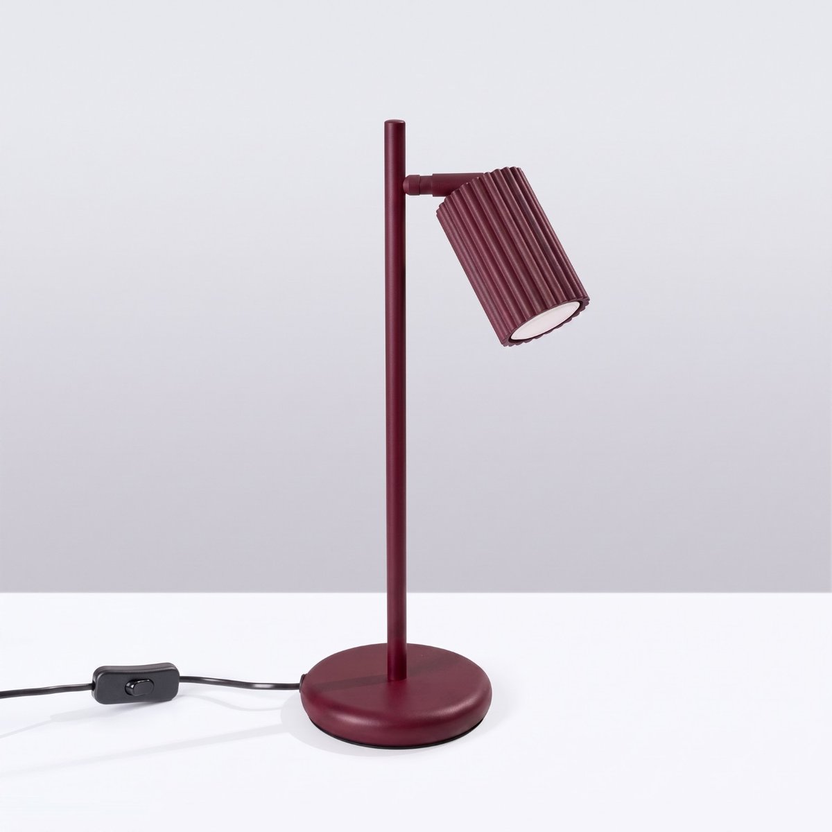 Lampe de bureau Aluminium Bourgogne GU10 1 Karbon bourgogne, EDEN