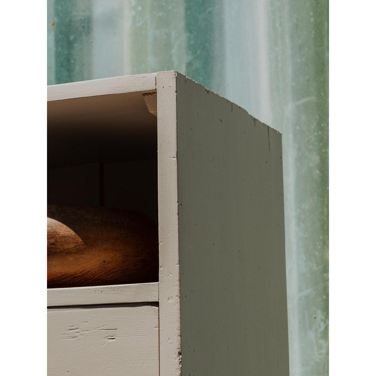 Meuble de métier à 20 casiers en bois Fernand N°351 - Bon état rose, DEBONGOUT