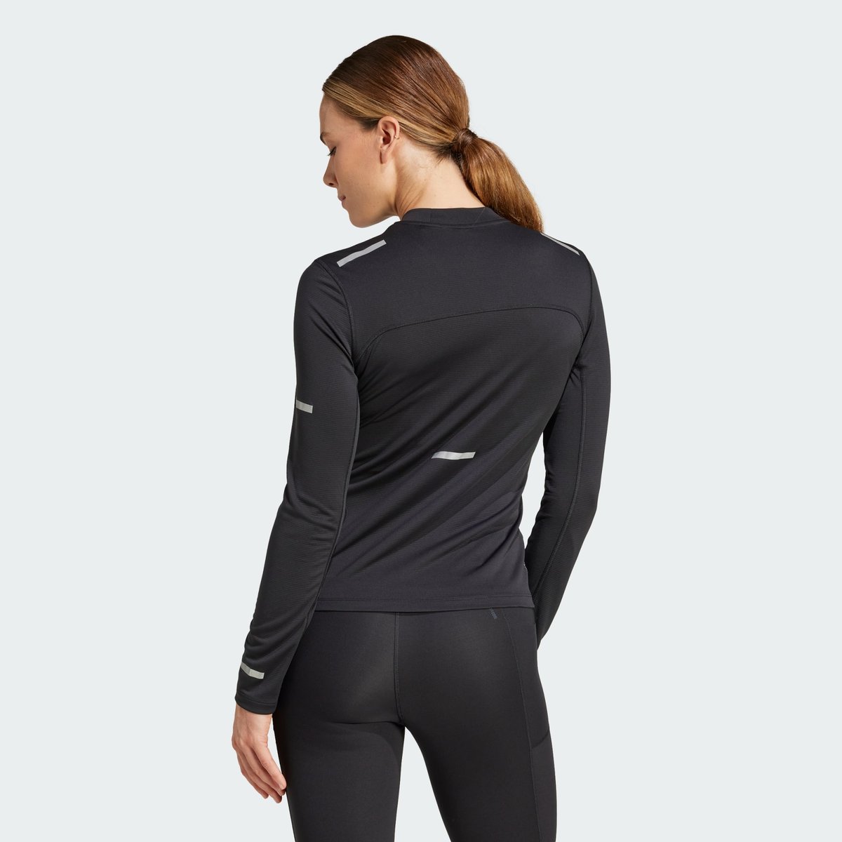 T-shirt réfléchissant manches longues Ultimate Running black, adidas Performance