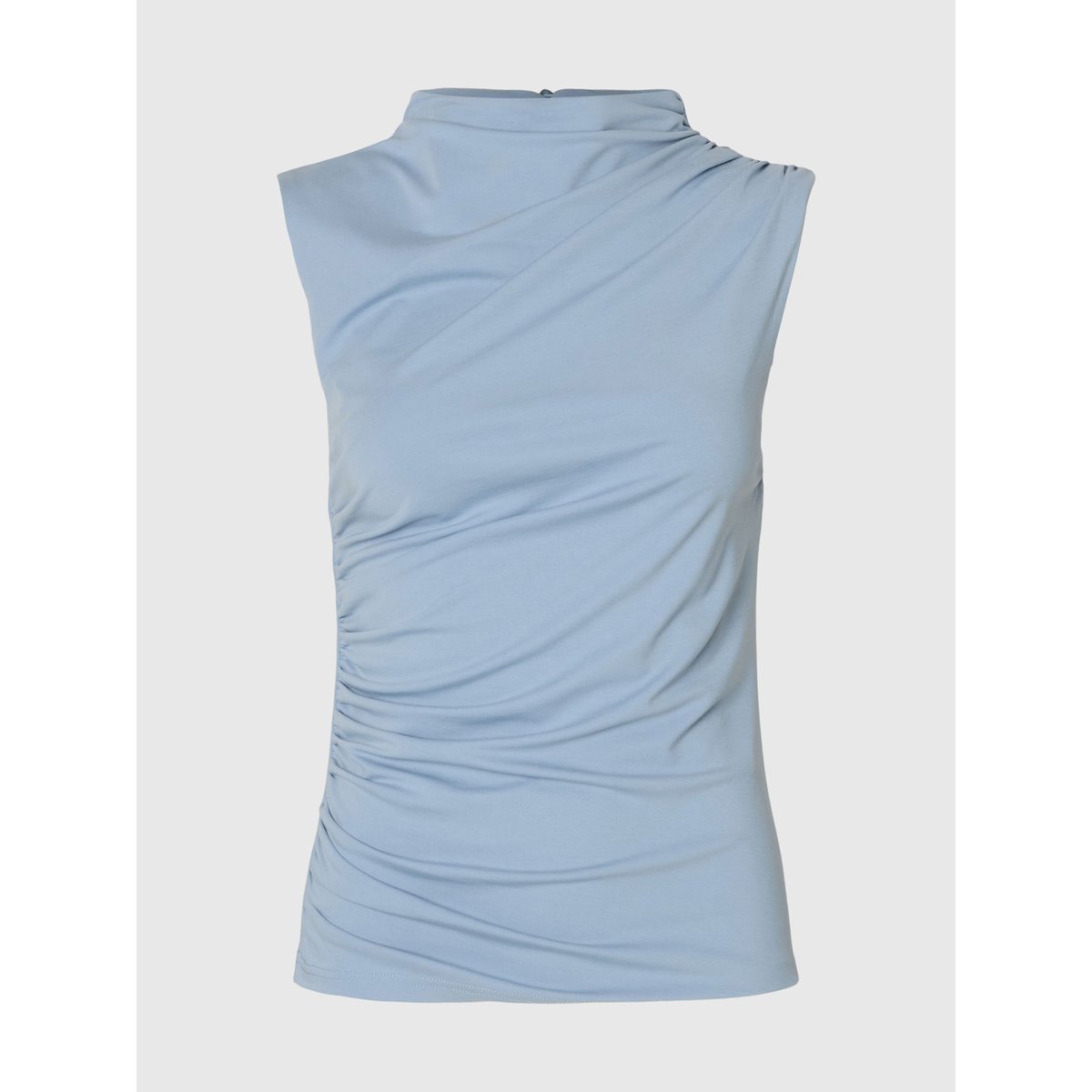 Top bleu - dusty blue1, SELECTED